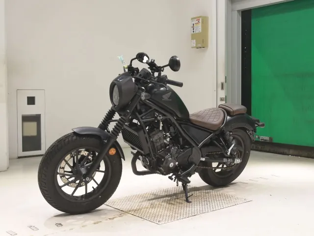 Honda Rebel 250, matt black, фото 4