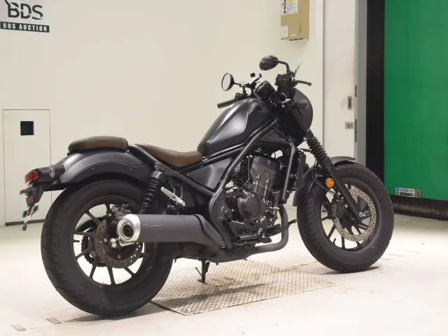 Honda Rebel 250, matt black, фото 5