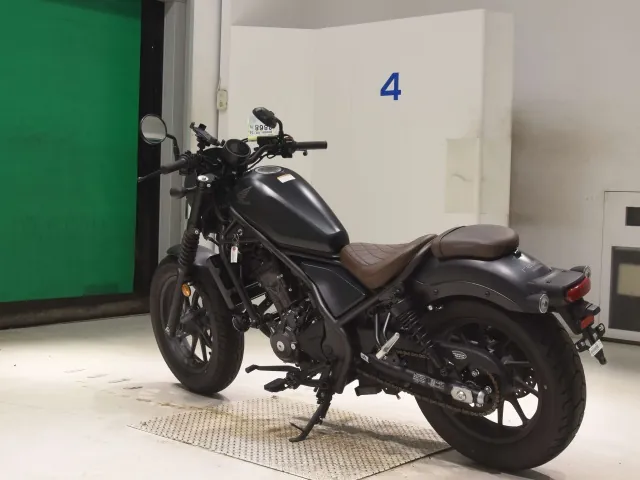 Honda Rebel 250, matt black, фото 6