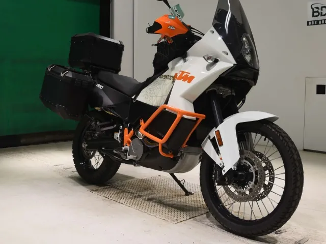 KTM 990 ADVENTURE 2012, белый, оранжевый, фото 3