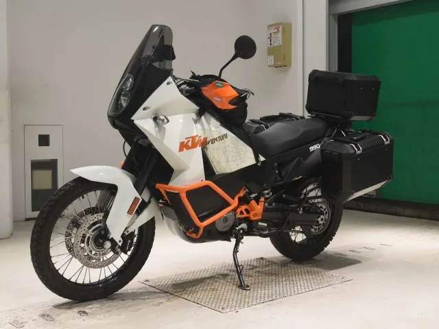 KTM 990 ADVENTURE 2012, белый, оранжевый, фото 4