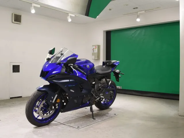 Yamaha YZF-R7 2023, синий, фото 4