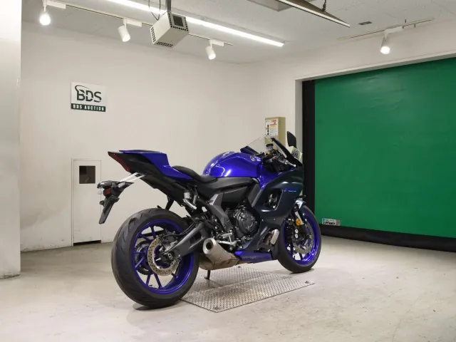 Yamaha YZF-R7 2023, синий, фото 5