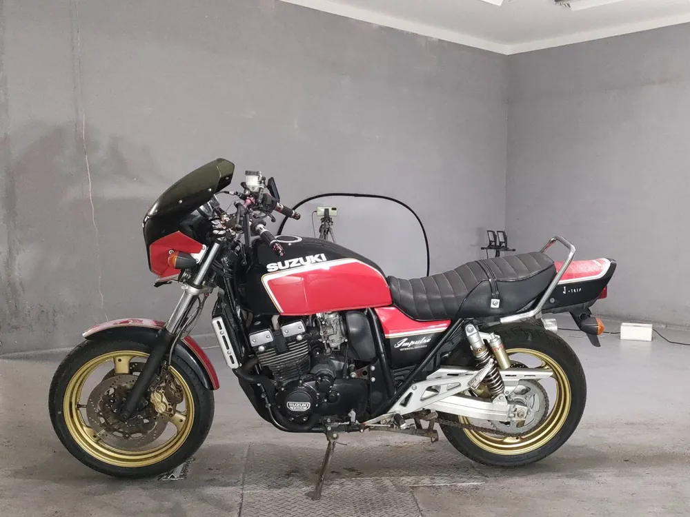 Suzuki GSX400 2008, black/red, фото 2