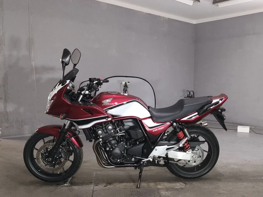 Honda CB400SB 2022, белый, красный, фото 2