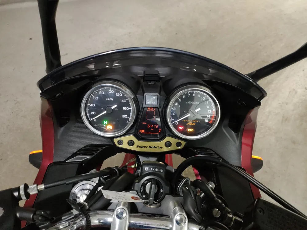 Honda CB400SB 2022, белый, красный, фото 5