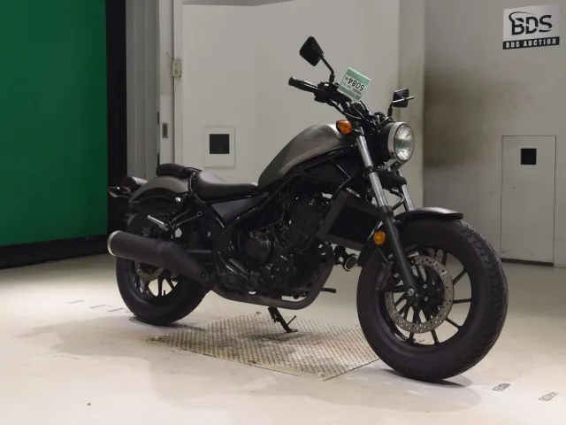 Honda Rebel 250, matt gun, фото 3