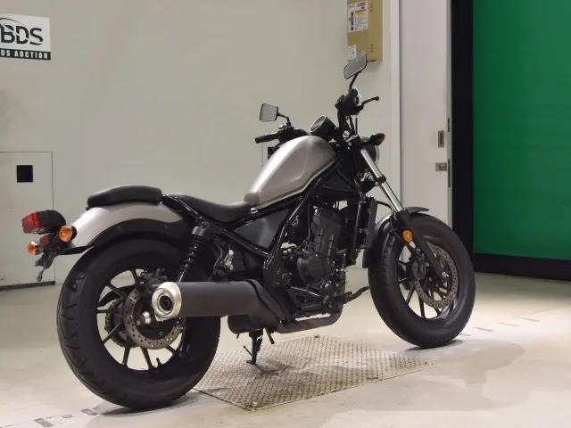Honda Rebel 250, matt gun, фото 5