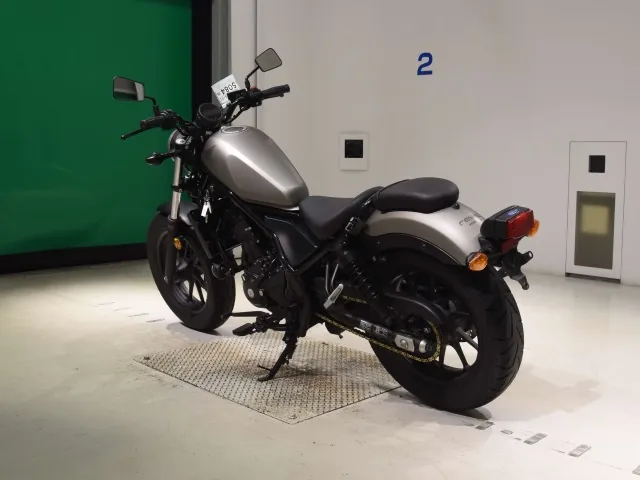Honda Rebel 250, matt gun, фото 6