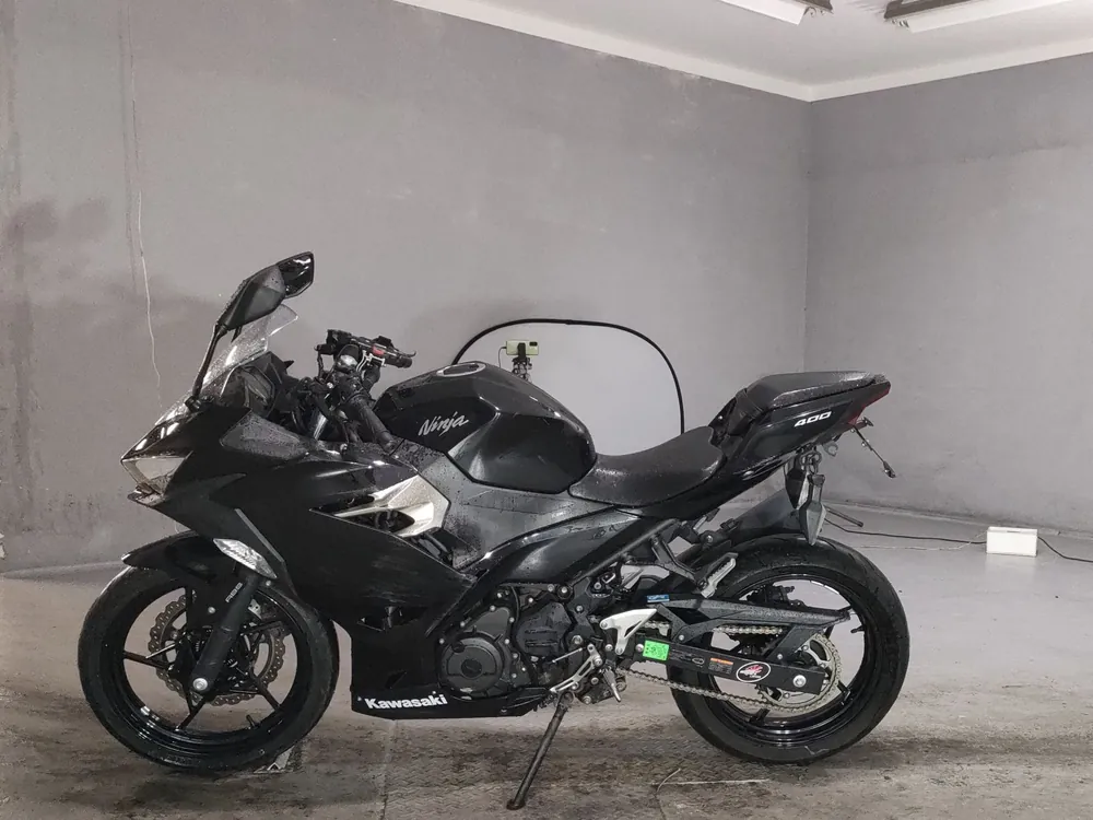 Kawasaki Ninja 400 2018, чёрный, фото 2