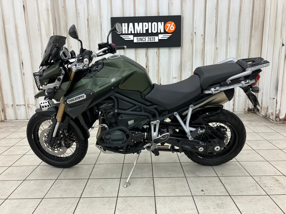 Triumph Tiger Explorer XC 2014, black/green, фото 2