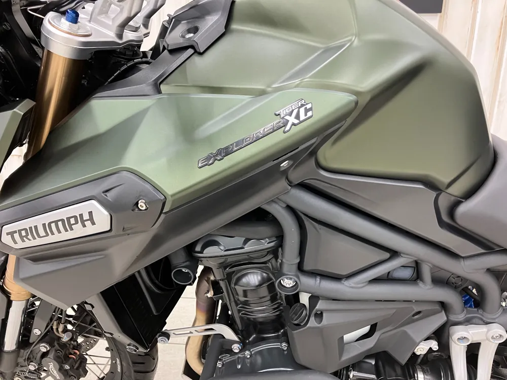 Triumph Tiger Explorer XC 2014, black/green, фото 17