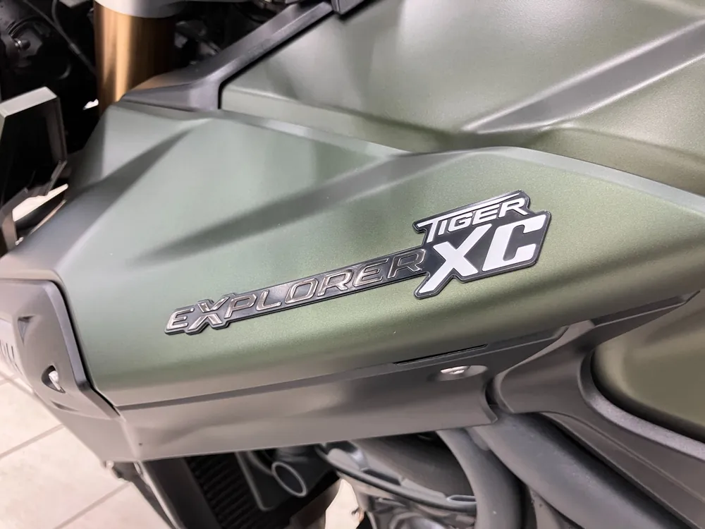 Triumph Tiger Explorer XC 2014, black/green, фото 20