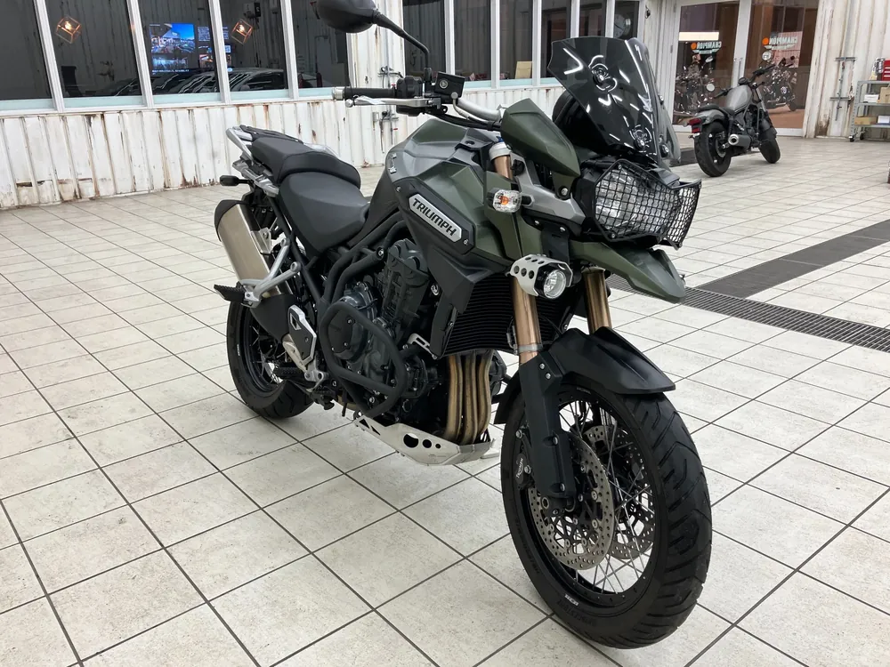 Triumph Tiger Explorer XC 2014, black/green, фото 3