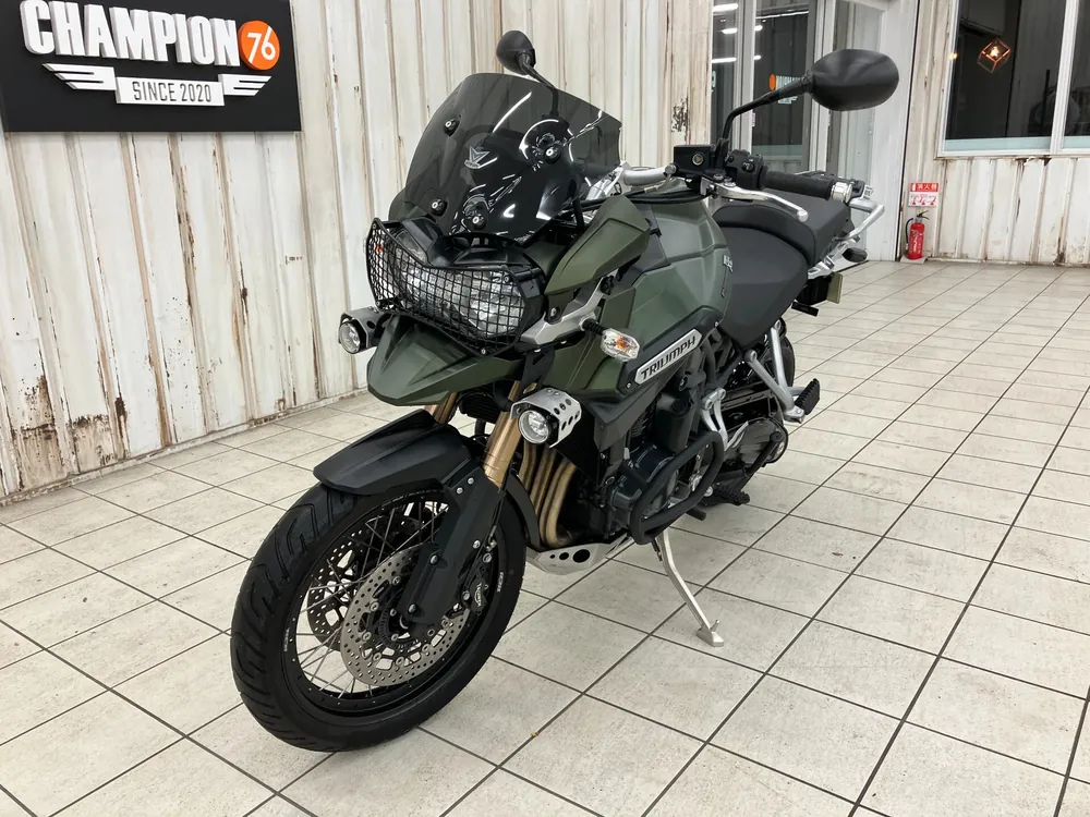 Triumph Tiger Explorer XC 2014, black/green, фото 4