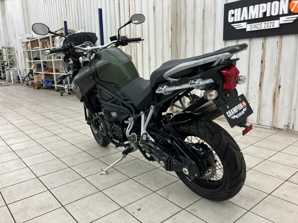 Triumph Tiger Explorer XC 2014, black/green, фото 5