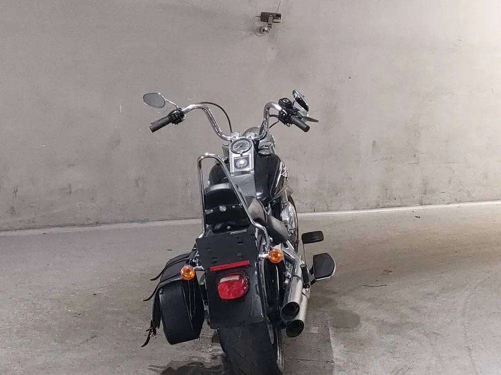 Harley-Davidson FLSTF1580 2011, чёрный, фото 4