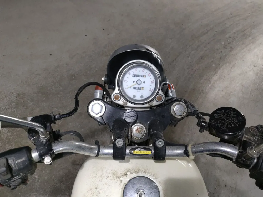 Kawasaki Estrella, белый, фото 5