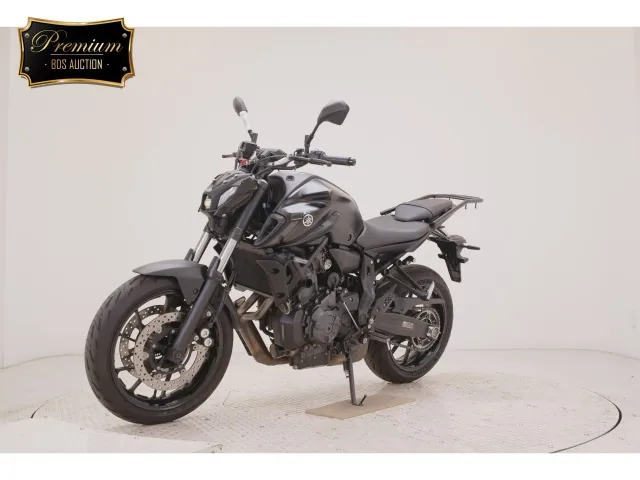 Yamaha MT-07 2021, matt black, фото 4