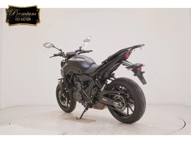 Yamaha MT-07 2021, matt black, фото 6