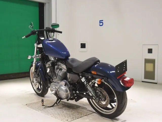 Harley-Davidson XL883L 2013, navy blue, фото 6