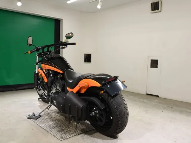 Harley-Davidson FXSTB1450 2006, black | orange, фото 6