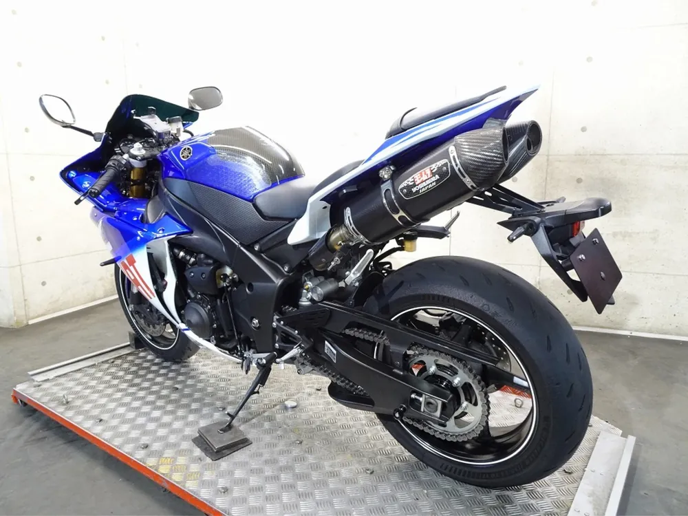 Yamaha YZF-R1 2013, white / blue, фото 9