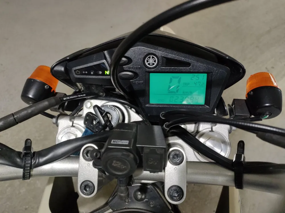 Yamaha Serow 250, бежевый, фото 5