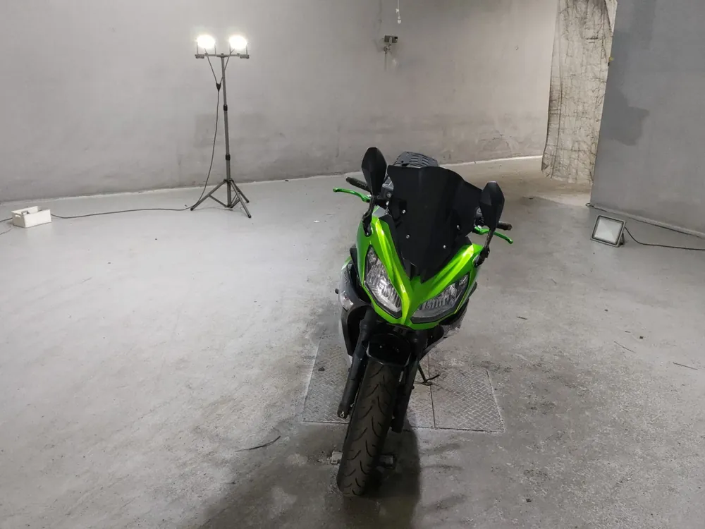 Kawasaki Ninja 400 2014, black / green, фото 3