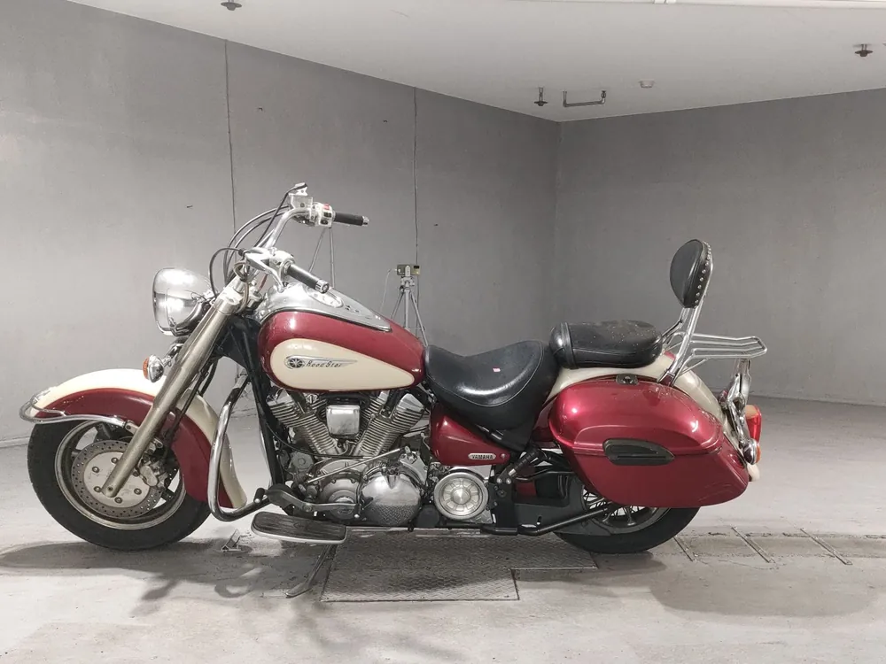 Yamaha XV1600 Roadstar 2000, красный, фото 2