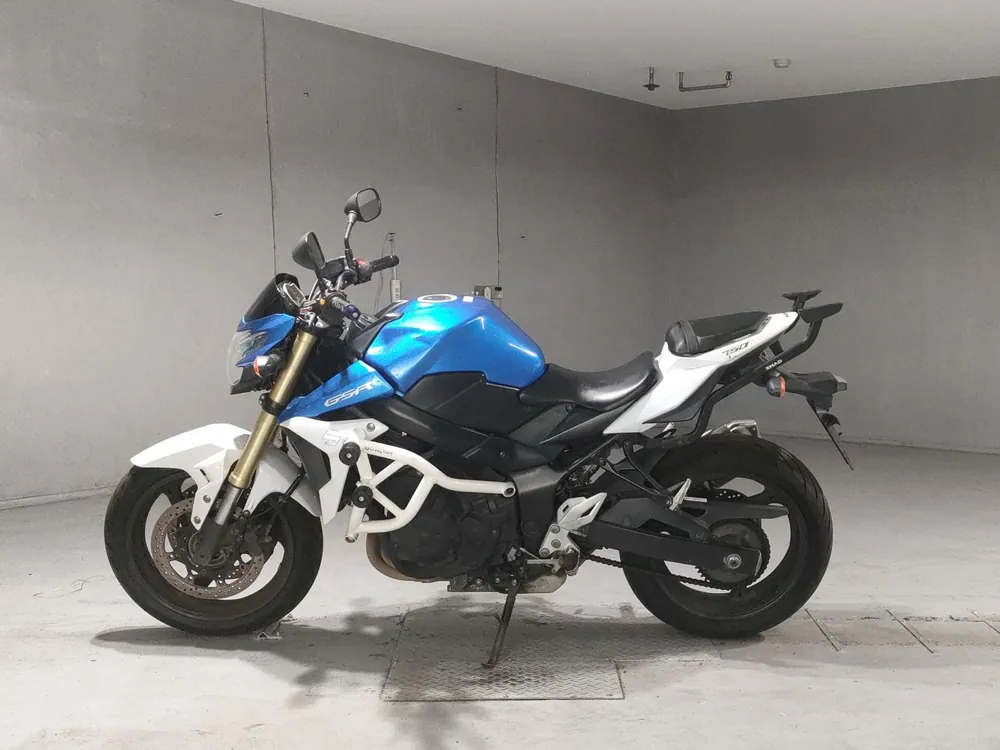 Suzuki GSR750 2013, white / blue, фото 2