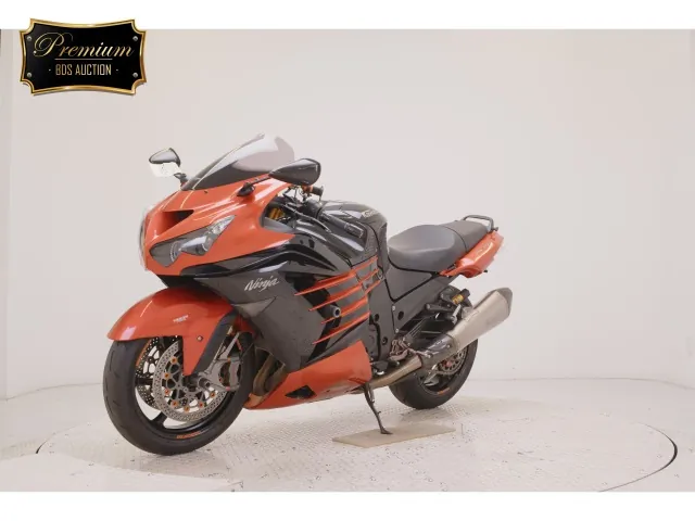 Kawasaki ZX-14RA 2018, black | orange, фото 4