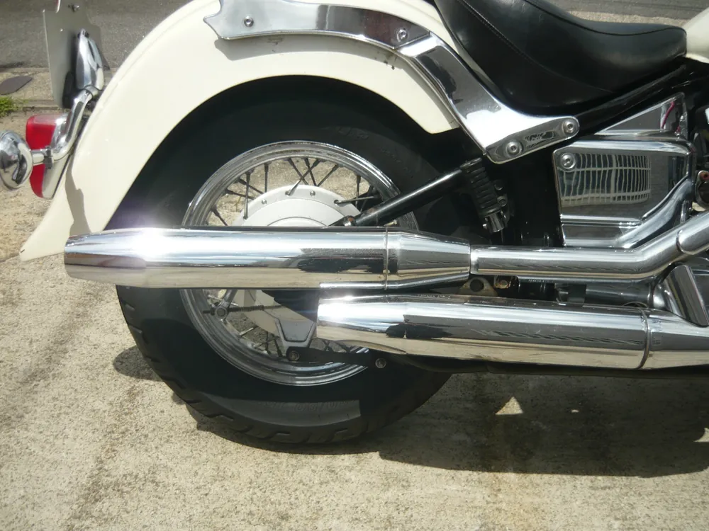 Yamaha Drag Star 400 Classic 2002, p white, фото 4