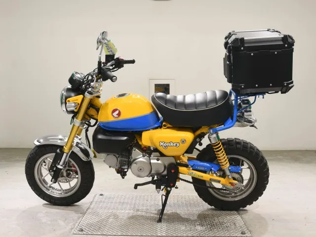 Honda Monkey 125, blue | yellow, фото 2