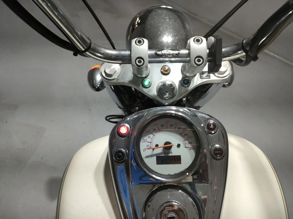 Honda Shadow 400 2006, white/black, фото 5
