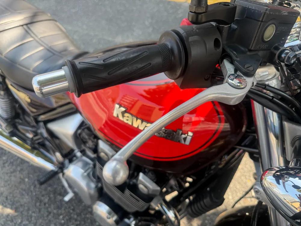 Kawasaki Zephyr 400 2011, light brown, оранжевый, фото 11