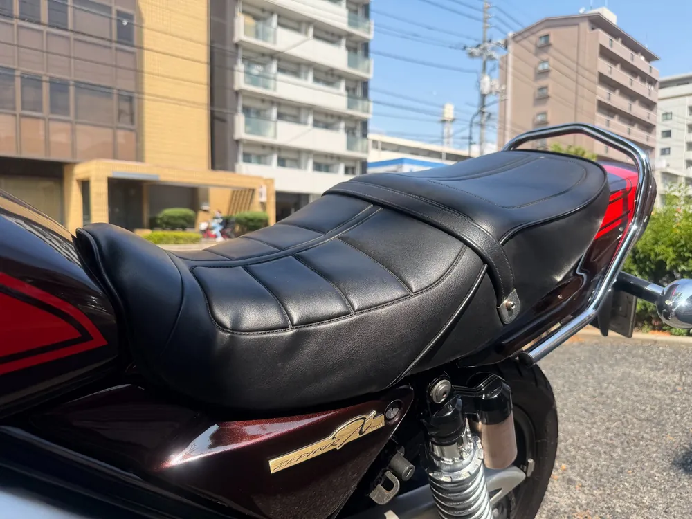 Kawasaki Zephyr 400 2011, light brown, оранжевый, фото 20