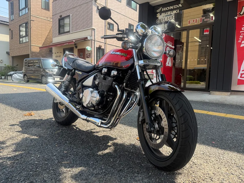Kawasaki Zephyr 400 2011, light brown, оранжевый, фото 6