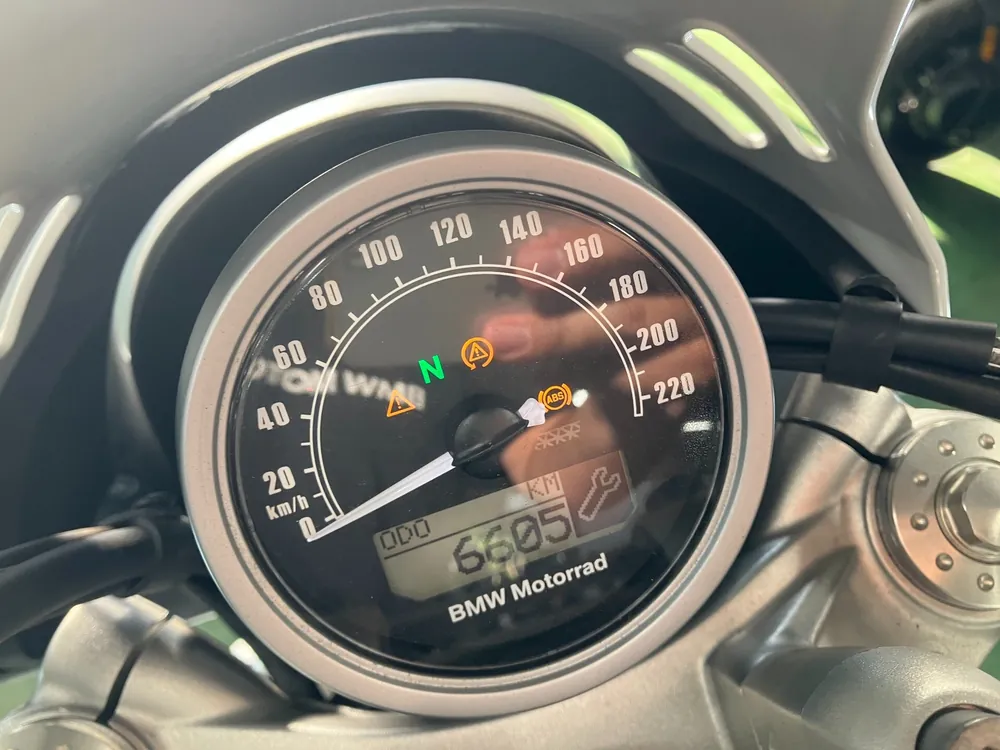 BMW R Nine T 2018, white / blue, фото 5