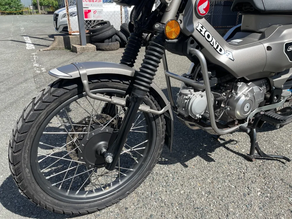 Honda CT125 Hunter Cub, серый, фото 11