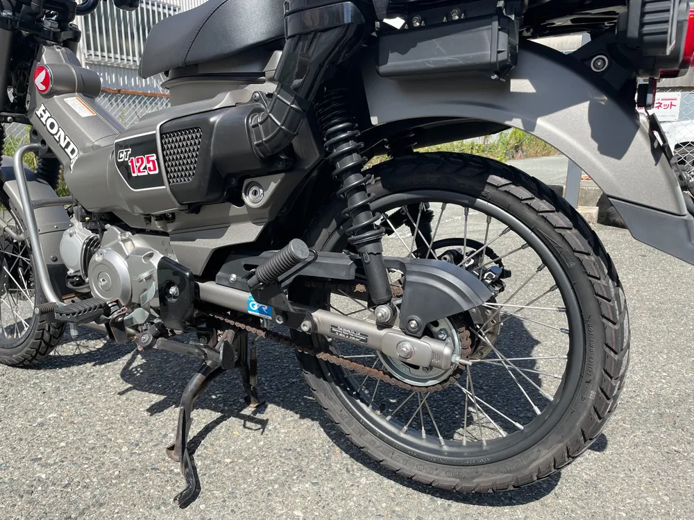 Honda CT125 Hunter Cub, серый, фото 14
