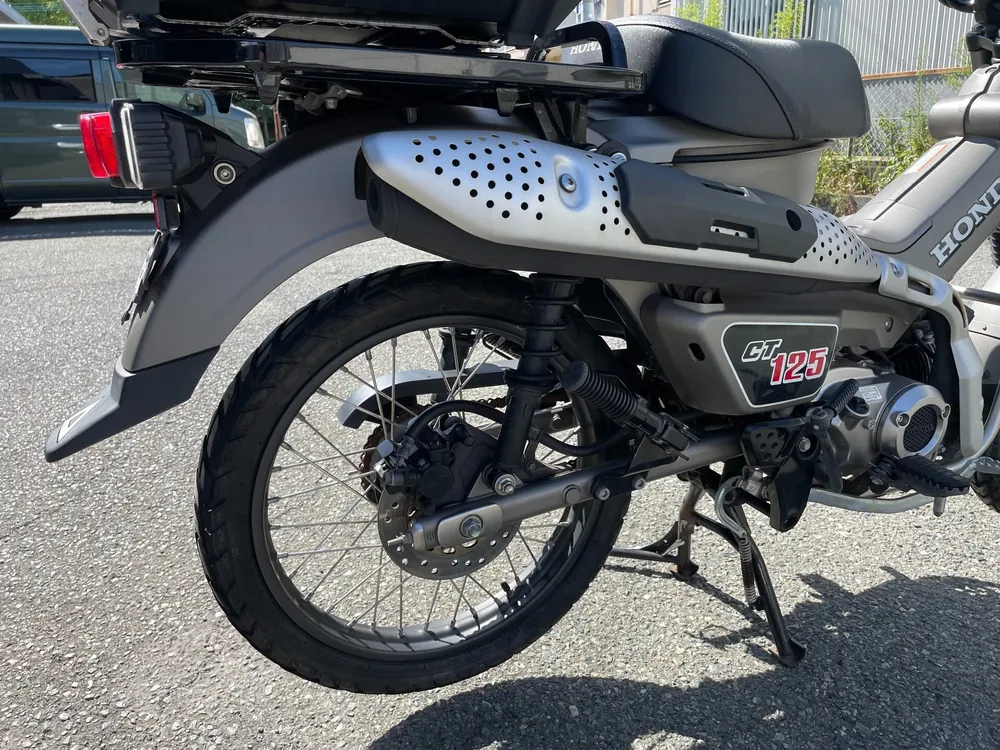 Honda CT125 Hunter Cub, серый, фото 7