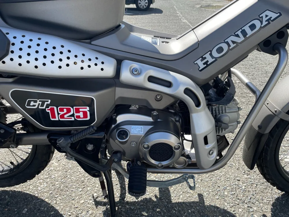 Honda CT125 Hunter Cub, серый, фото 8