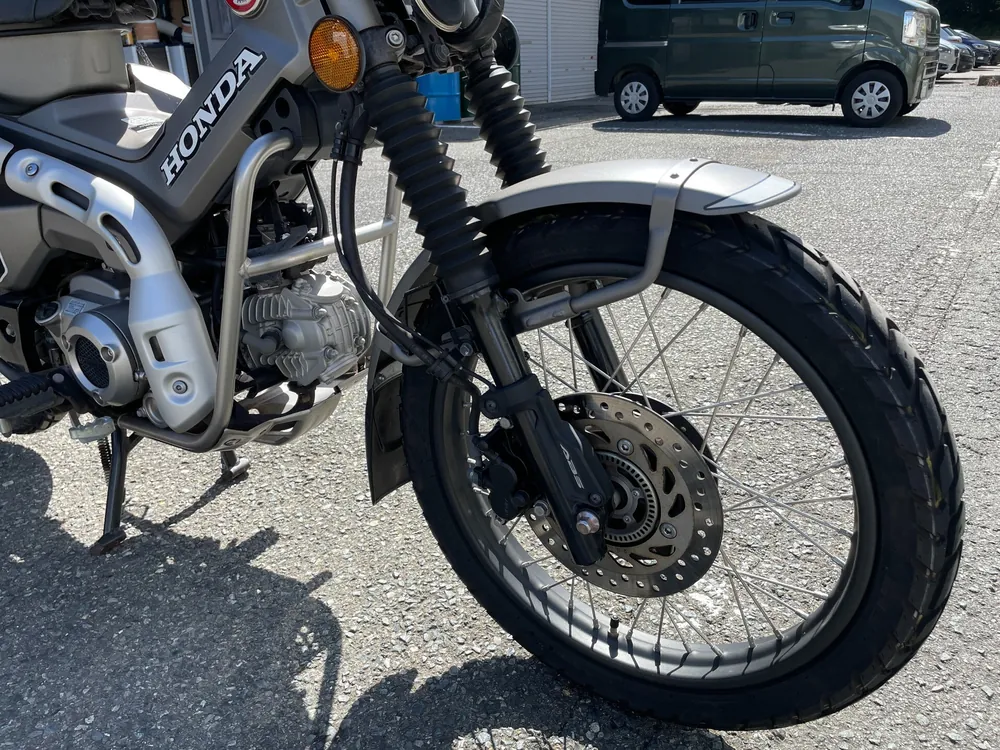 Honda CT125 Hunter Cub, серый, фото 9