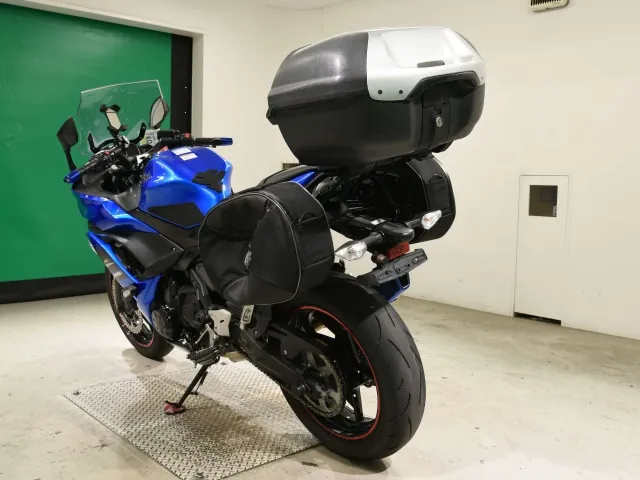 Kawasaki Ninja650A 2019, чёрный, синий, фото 6