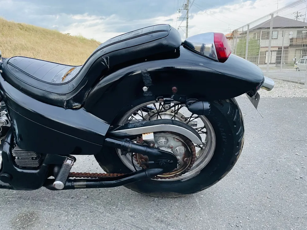 Honda Steed 400 1993, чёрный, фото 14