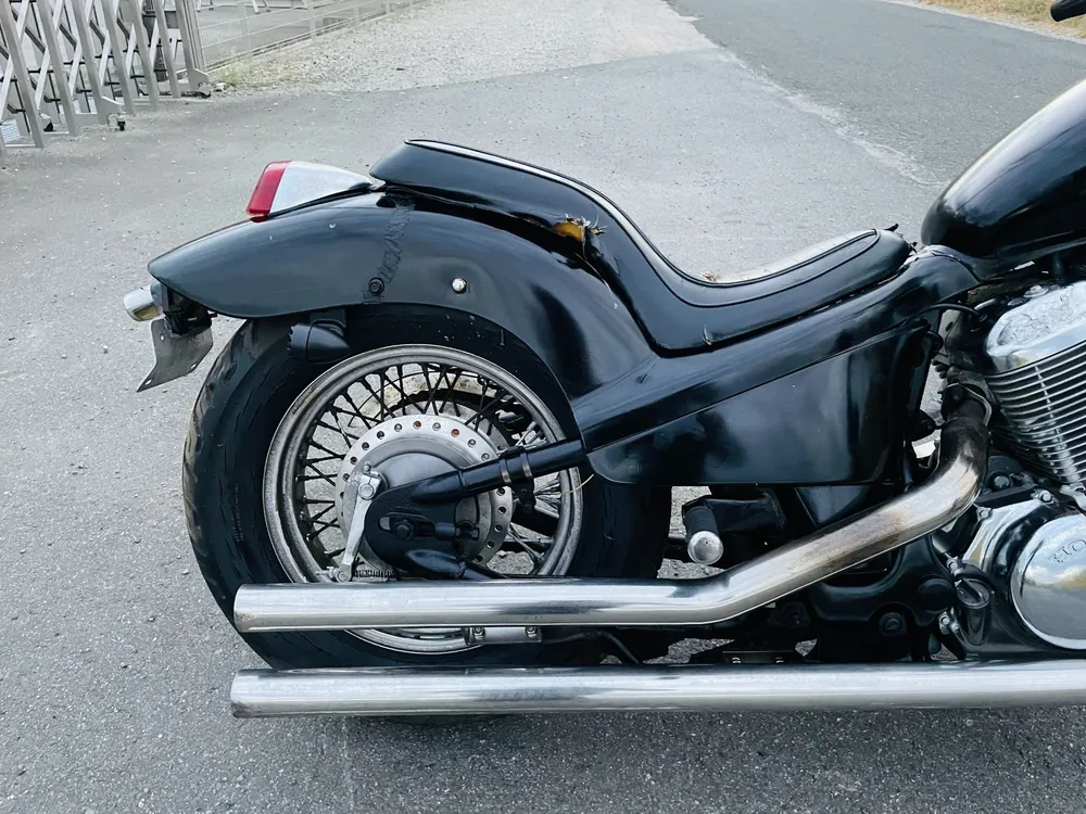 Honda Steed 400 1993, чёрный, фото 16