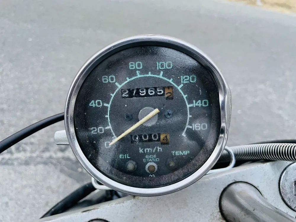 Honda Steed 400 1993, чёрный, фото 4