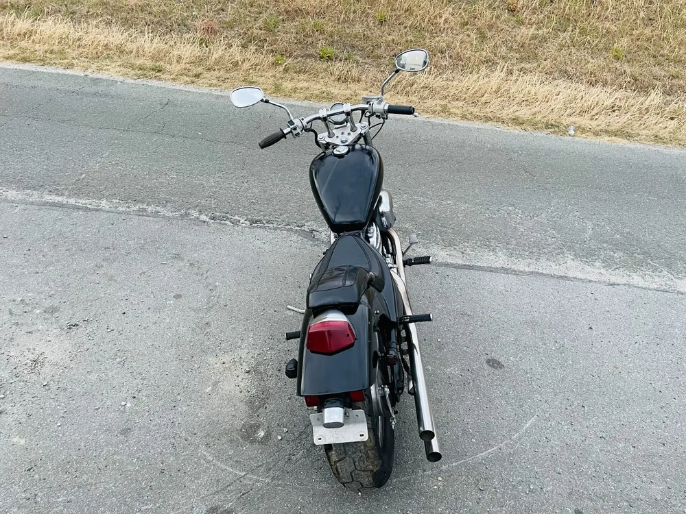 Honda Steed 400 1993, чёрный, фото 9