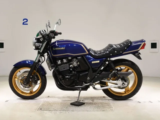 Kawasaki ZRX400-II 1998, navy blue, фото 2